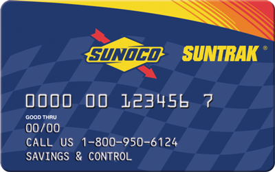 Sunoco Suntrak Fuel Card