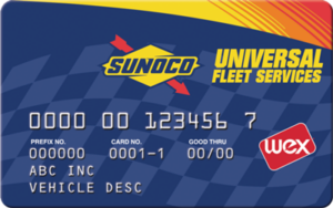 Sunoco Universal Fuel Card