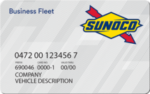 SUNOCO BUSINESS FLEET CARD