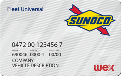 SUNOCO FLEET UNIVERSAL CARD